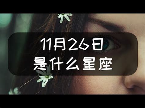 11月26是什麼星座